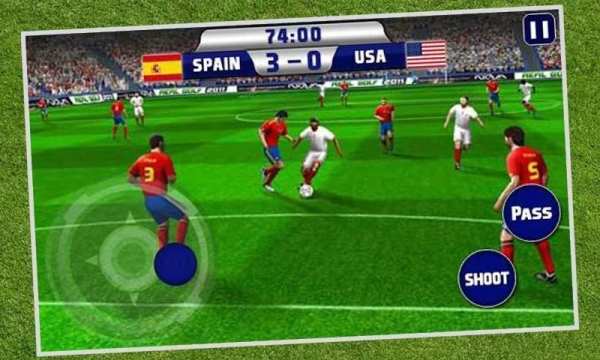 Real Fif Football Game screenshot 4
