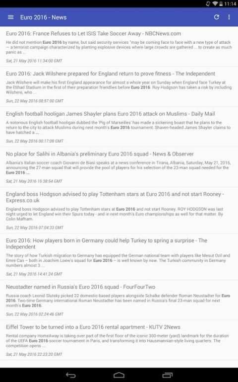 Euro Football 2016 स्क्रीनशॉट 9