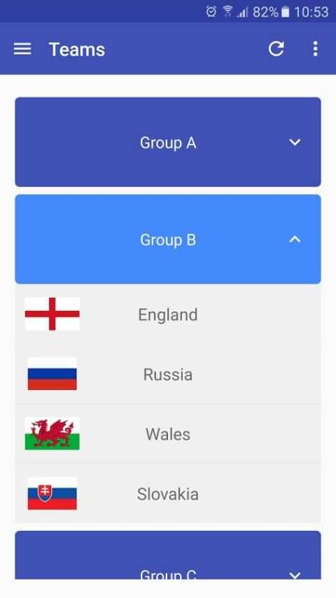 Euro Football 2016 स्क्रीनशॉट 3