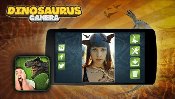 Dinosaurs Camera Funny App screenshot 3