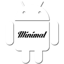 Big White Minimal Icons (Free) أيقونة