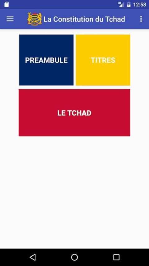 La Constitution du Tchad screenshot 7