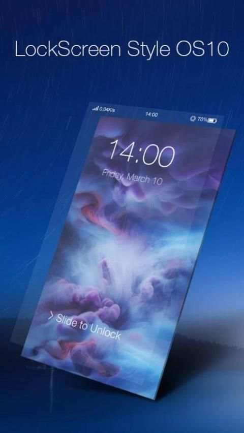 iLock: Lock Screen OS 10 screenshot 5