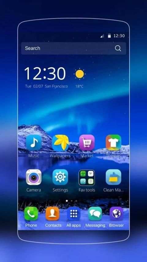 Theme for Galaxy S8 screenshot 4