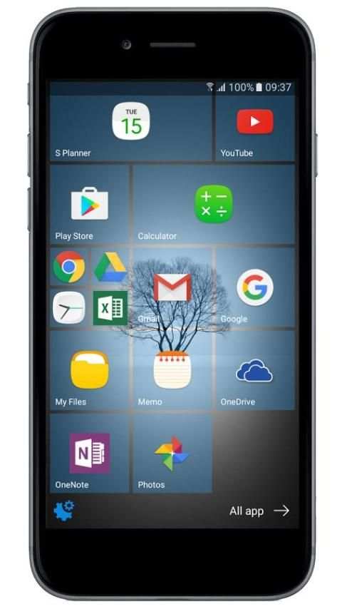 Win 10 Launcher for Android скриншот 4