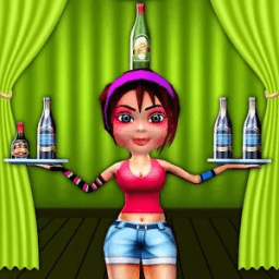 Bottle Shooting Girl icon