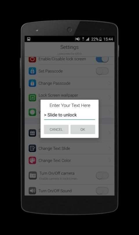 Locker Screen Security OS 10 screenshot 1