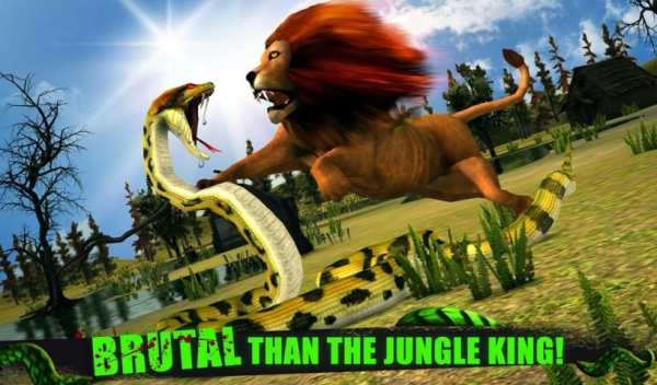 Angry Anaconda Attack 3D स्क्रीनशॉट 3