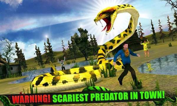 Angry Anaconda Attack 3D स्क्रीनशॉट 12