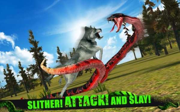 Angry Anaconda Attack 3D स्क्रीनशॉट 6