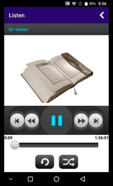 Quran Listen Online screenshot 2