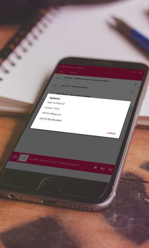 MP3 Music Player screenshot 1