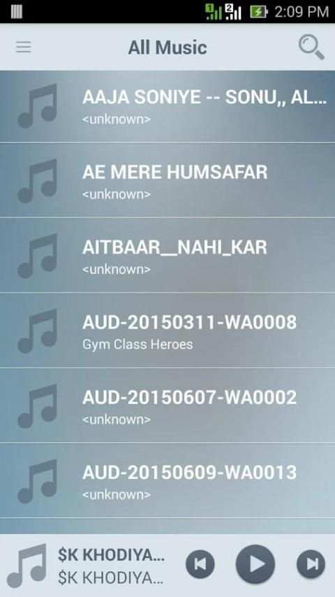 Music player HD स्क्रीनशॉट 10