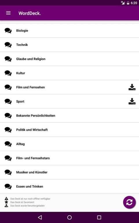 WordDeck screenshot 2
