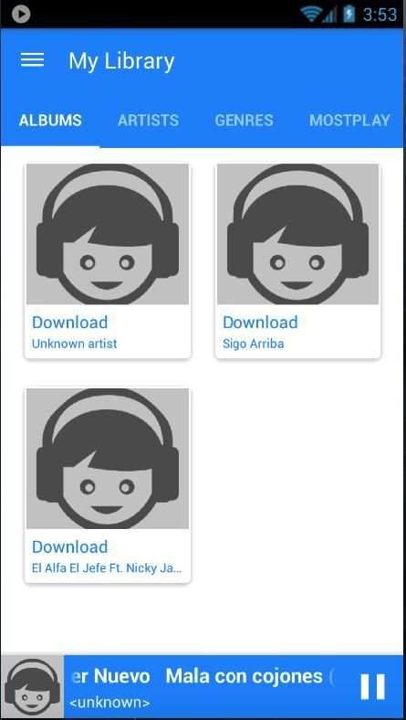 Ares Mp3 Player 1 تصوير الشاشة