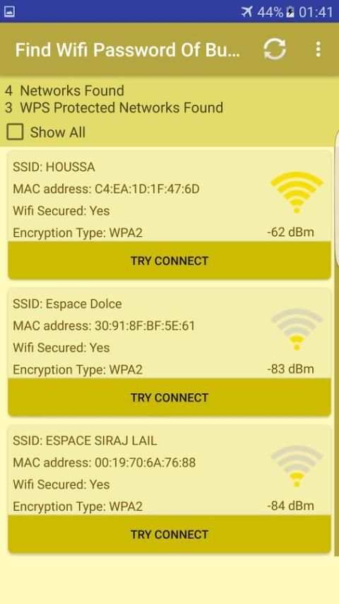 Find Wifi Password of Router 6 تصوير الشاشة