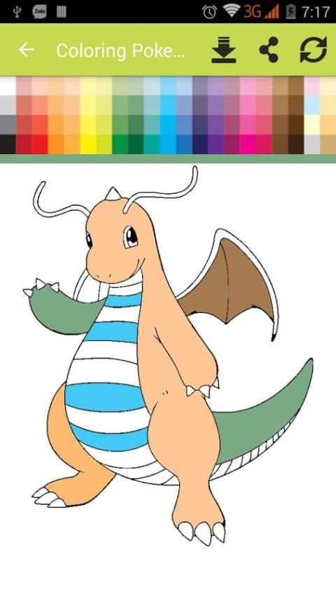 How to color a Pokemon screenshot 7