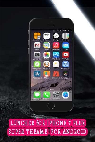 Launcher Theme For iPhone 7+ скриншот 3