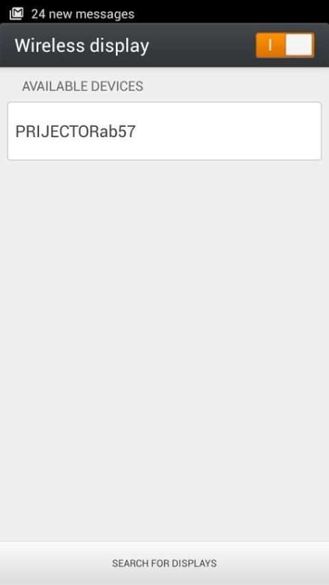 Prijector Wireless Display screenshot 1
