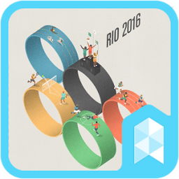 Rio Olympic2016 Launcher theme icon