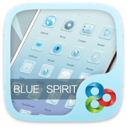 Blue Spirit Go Launcher Theme أيقونة