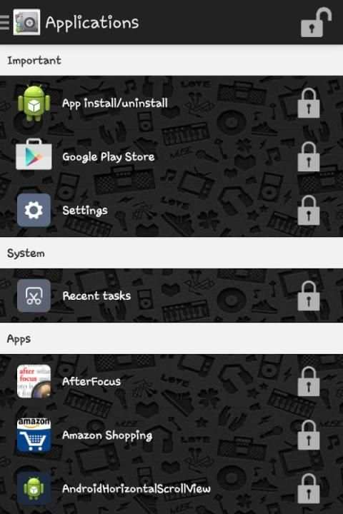 Apps Lock 6 تصوير الشاشة