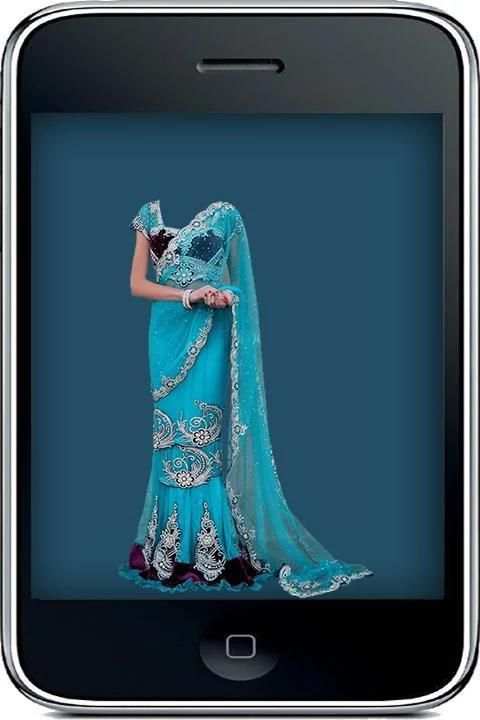 Woman Saree Suit Photo 3 تصوير الشاشة