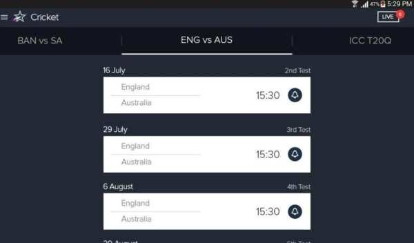 Star Sports Live Cricket Score screenshot 3