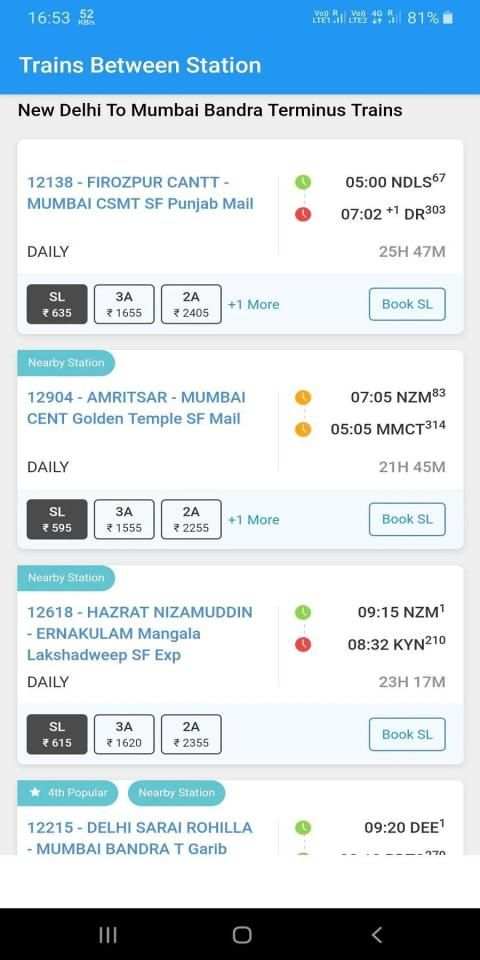 Live Train Status, PNR Status स्क्रीनशॉट 2