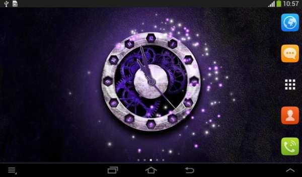 Analog Clock Live Wallpaper screenshot 2