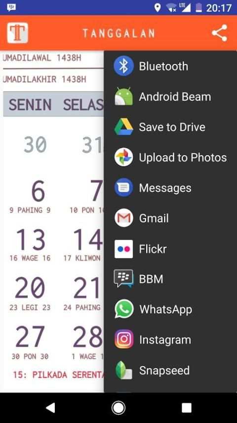 Tanggalan screenshot 5