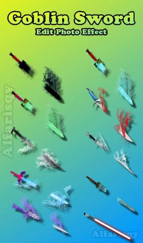 Goblin Sword Edit Photo Effect скриншот 3