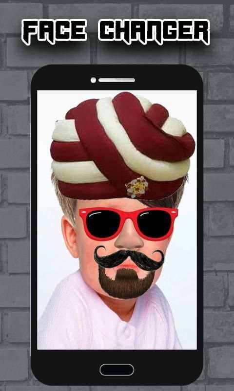 Funny Face Changer Editor Free स्क्रीनशॉट 1