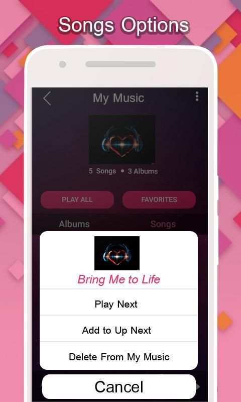 Music Player For Android screenshot 4