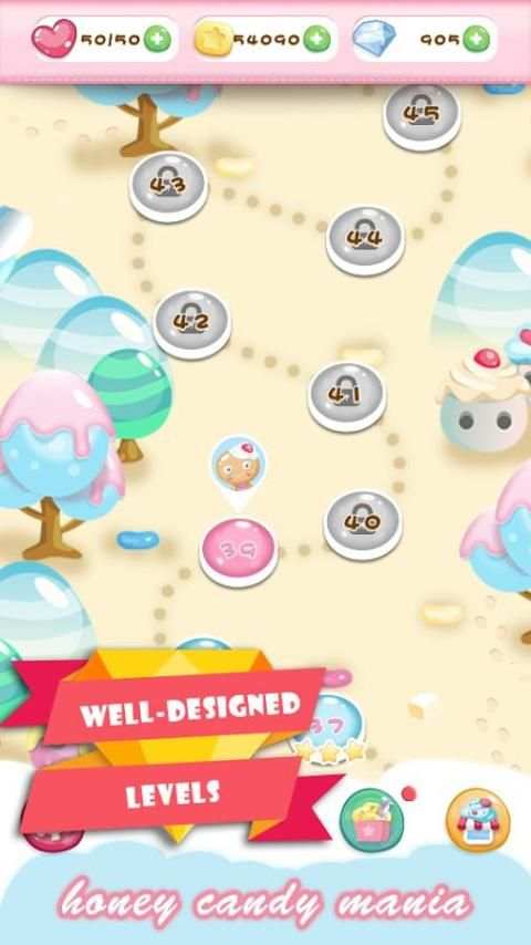 Honey Candy Mania-Pop & Splash screenshot 5