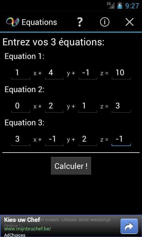 Equations screenshot 3