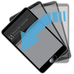 Status Bar Shake Opener أيقونة