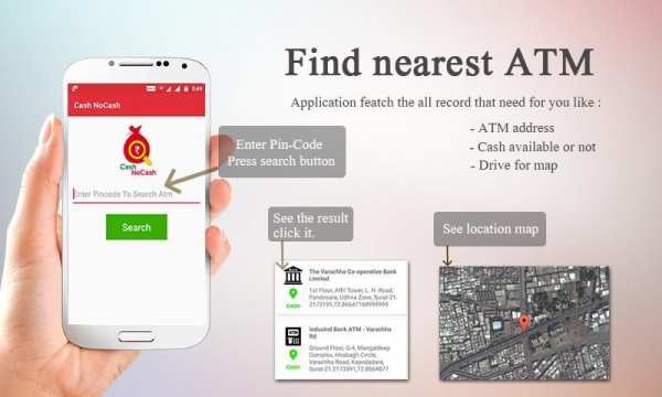 Cash No Cash - ATM Finder 3 تصوير الشاشة