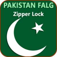 Pakistani Flag Zipper lock