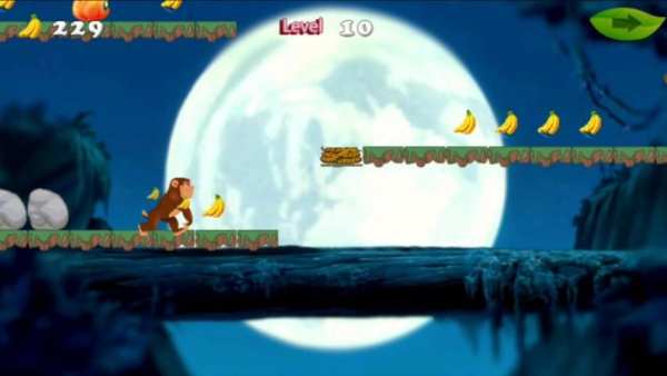 Jungle Kong Running Banana Run screenshot 1