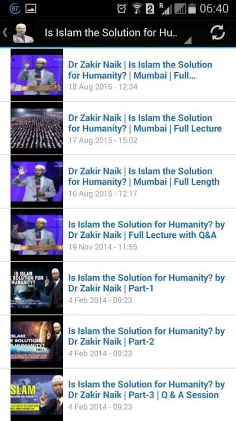 Dr Zakir Naik Videos screenshot 2