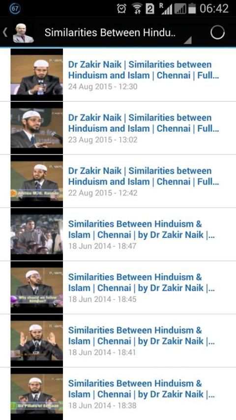Dr Zakir Naik Videos screenshot 1