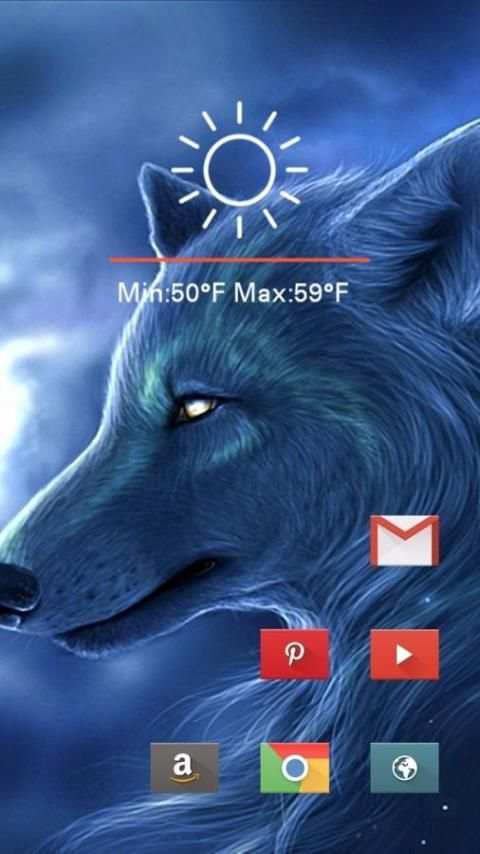 Smile Lonely Wolf Theme स्क्रीनशॉट 2