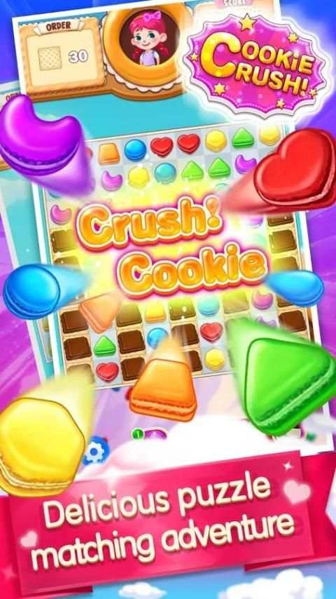 Cookie Crush - Sweet Trip screenshot 3