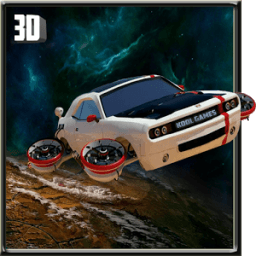 ikon Flying Car Galaxy Game 3D 2016
