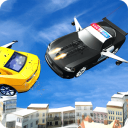 Flying Police Squad Crime City icon
