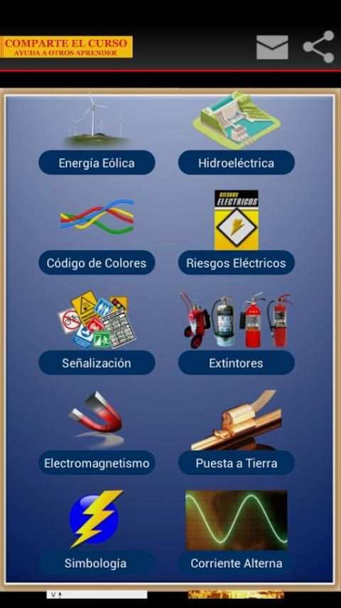 Curso de Electricidad 7 تصوير الشاشة