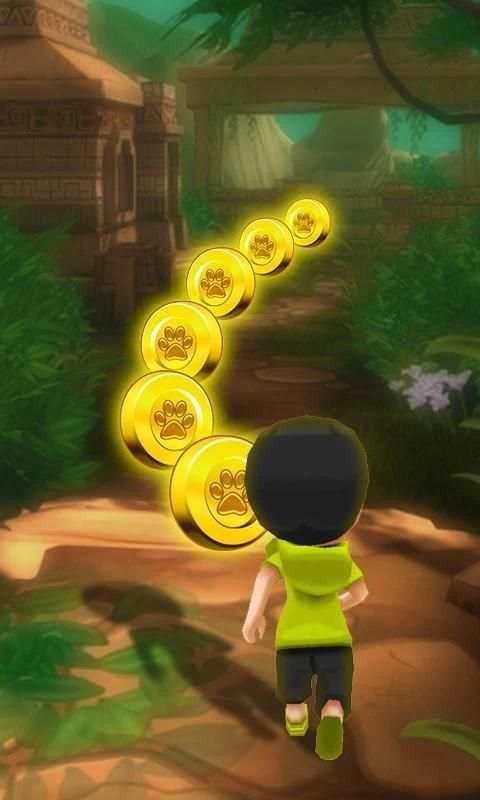 Kids Temple Train Run screenshot 1
