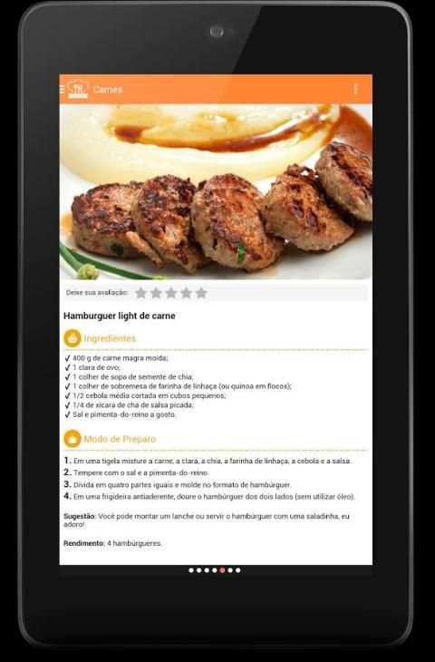 Receitas Light screenshot 2