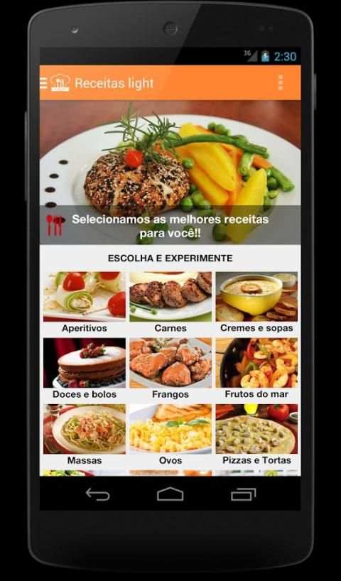 Receitas Light screenshot 12